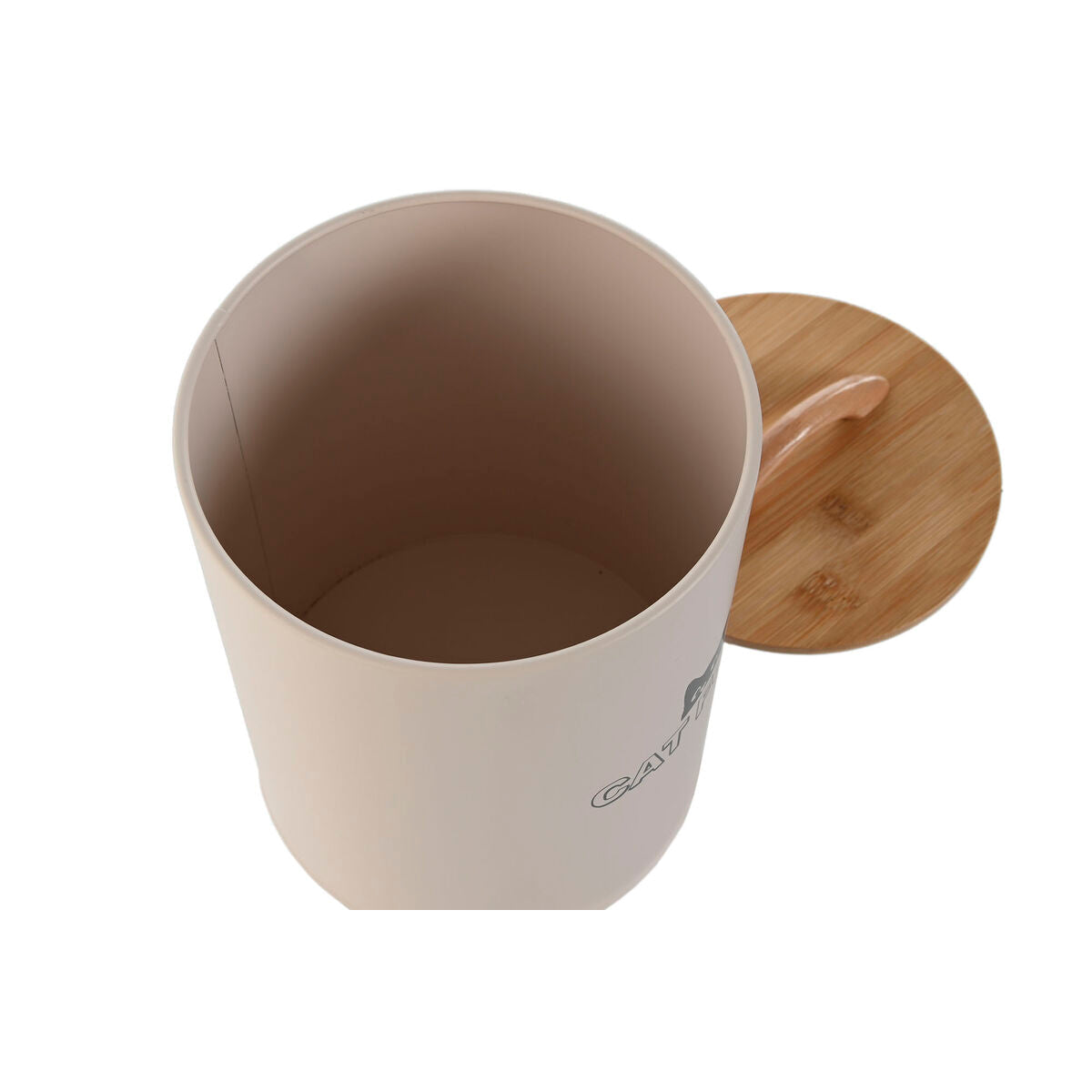 Comedouro/Organizador Bege Natural 2,5 L