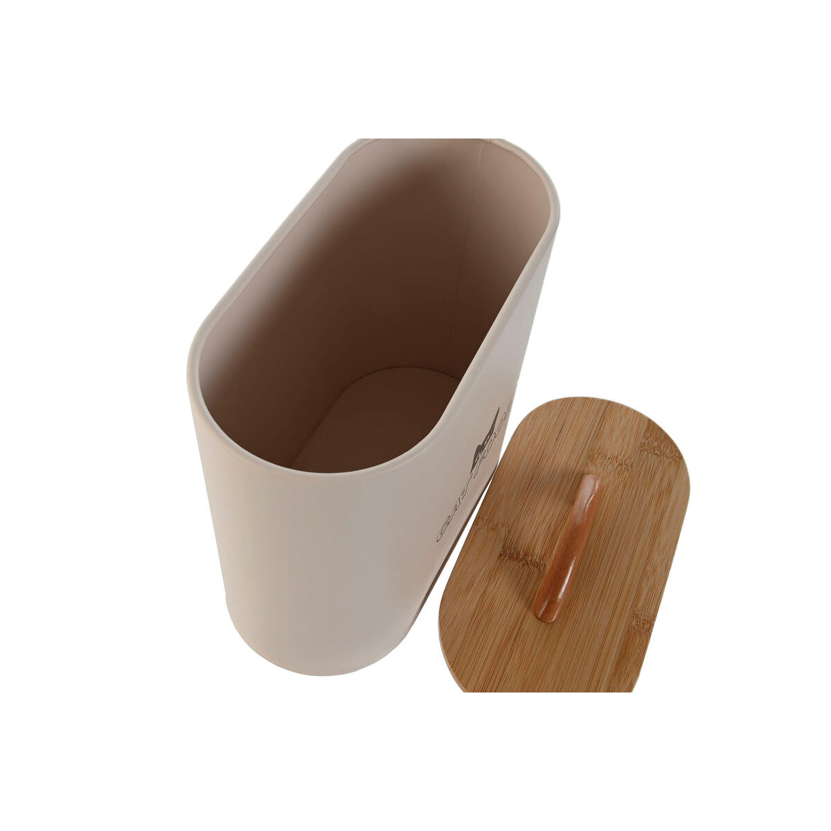 Comedouro/Organizador Bege Natural 3,6 L